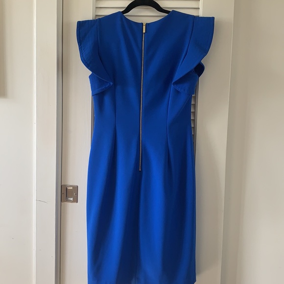 Royal Blue Calvin Klein Dress - Picture 3 of 5